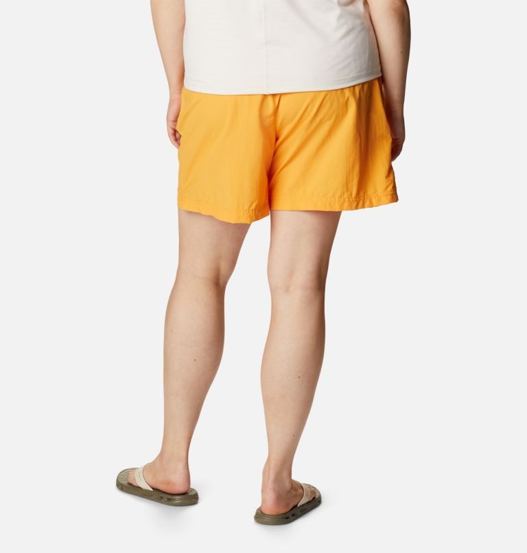 Women's Columbia Sandy River Shorts Mango | Plus Size CA-C01A5